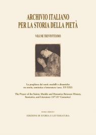 Archivio italiano per la storia della pietà. Vol. 38