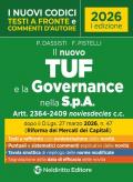 Il nuovo TUF e la Governance della S.p.A. 2026 con testi a fronte e commenti d'autore