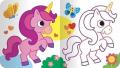 Colora gli unicorni scintillanti. Ediz. a colori