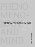 Phenomenology and mind (2023). Vol. 24: The true, the valid, the normative