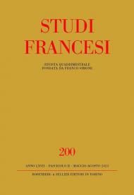 Studi francesi. Vol. 200: L' héritage de Molière: réécritures, traductions et représentations du Grand Siècle à l'âge contemporain