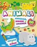 Gli animali. Imparo e gioco. Con adesivi. Ediz. a colori