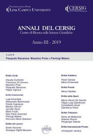 Annali del Cersig. Anno III (2019)