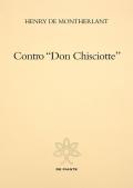 Contro «Don Chisciotte»