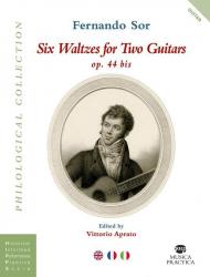 Six waltzes for two guitars. Ediz. italiana, inglese e francese