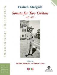 Sonata for two guitars DC 661. Partitura