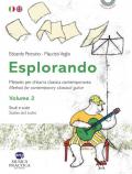 Esplorando. La chitarra classica contemporanea-Method for contemporary classical guitar. Ediz. bilingue. Con basi audio. Vol. 2: Studi e scale-Studies and scales