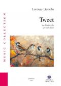 Tweet per flauto solo. Partitura