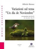 Variazioni sul tema «un dia de noviembre». Partitura