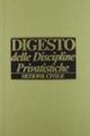 Digesto. Discipline privatistiche. Sezione civile. 13.