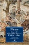 Simposio-Apologia di Socrate-Critone-Fedone. Testo greco a fronte