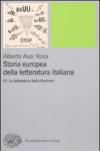 Storia europea della letteratura italiana III: La letteratura della Nazione