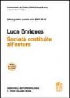 Commentario del Codice Civile. Art. 2507-2510. Società costituite all'estero