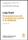 Artt. 2621-2642. Disposizioni penali in materia di società di consorzi