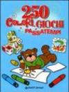 Duecentocinquanta colori, giochi e passatempi. Ediz. illustrata