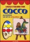 Leggi e colora con Cocco. Con gadget