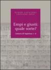 Empi e giusti: quale sorte? Lettura di Sapienza 1-6