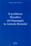 Il problema filosofico del linguaggio in Antonio Rosmini