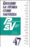 Leggere storia come salvezza