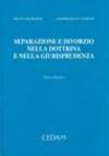 Separazione e divorzio nella dottrina e nella giurisprudenza