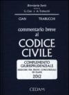 Commentario breve al codice civile. Complemento giurisprudenziale. Edizione per prove concorsuali ed esami 2012