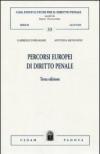 Percorsi europei di diritto penale