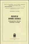 Principi di economia aziendale. L'azienda universale. L'idea forza, la morfologia e la fisiologia