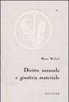 Diritto naturale e giustizia materiale