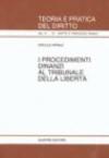 I procedimenti dinanzi al tribunale della libertà