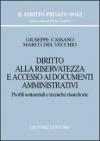 Diritto alla riservatezza e accesso ai documenti amministrativi. Profili sostanziali e tecniche risarcitorie