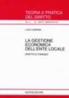 La gestione economica dell'ente locale. Diritto e finanza