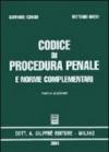 Codice di procedura penale e norme complementari. Aggiornato al 31 agosto 2001