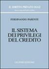 Il sistema dei privilegi del credito