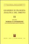 Norma e condizione. Uno studio dell'implicazione normativa