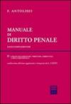 Manuale di diritto penale. Leggi complementari. 2.I reati fallimentari, tributari, ambientali e dell'urbanistica