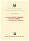 Cooperazione stabile, plurisoggettiva e contraente unico