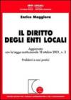 Il diritto degli enti locali. Aggiornato con la Legge costituzionale 18 ottobre 2001, n.3. Problemi e casi pratici