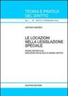 Le locazioni nella legislazione speciale. Regime contrattuale. Esecuzione per il rilascio di immobili abitativi