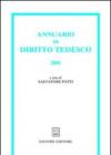 Annuario di diritto tedesco (2001)