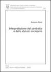 Interpretazione del contratto e dello statuto societario