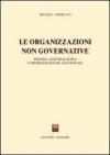 Le organizzazioni non governative. Profili aziendalistici e problematiche gestionali