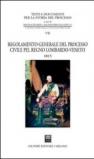 Regolamento generale del processo civile pel Regno Lombardo-Veneto. 1815