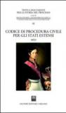 Codice di procedura civile per gli Stati estensi (1852)