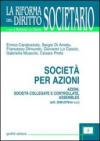 Società per azioni. Azioni, società collegate e controllate, assemblee (artt. 2346-2379-ter C. c.)