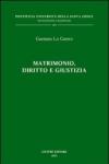 Matrimonio, diritto e giustizia