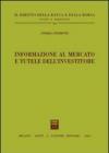 Informazione al mercato e tutele dell'investitore