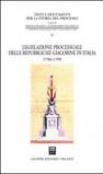 Legislazione processuale delle Repubbliche giacobine in Italia. 1796-1799