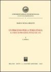 Un processo per la terza Italia. Il codice di procedura penale del 1913. 1.L'attesa