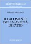 Il fallimento della società di fatto