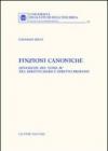 Finzioni canoniche. Dinamiche del «come se» tra diritto sacro e diritto profano